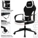 Игровое кресло  "Alpha GM-018", ткань/экокожа, черное/белое, 532640, GM-018_532640. Фото товара с разных ракурсов.