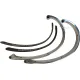 Пара подлокотников ARAL 07. Фото товара с разных ракурсов.