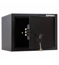 Сейф мебельный  "SF-230KL", 230х310х250 мм, ключевой замок, черный, 291146, S103BR211514